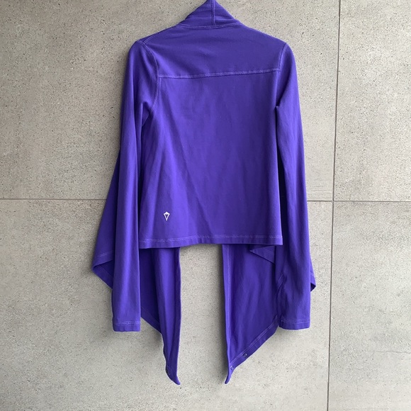 Ivivva girls wrap cardigan size 7 - Picture 3 of 7